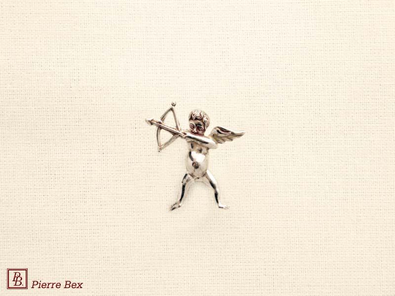 Pierre-Bex Art-Nouveau pin brooch cherub 44116-04