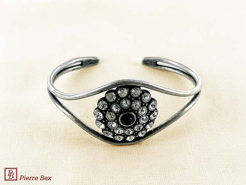 Pierre-Bex Art-Deco bracelet with rhinestones 45772-03