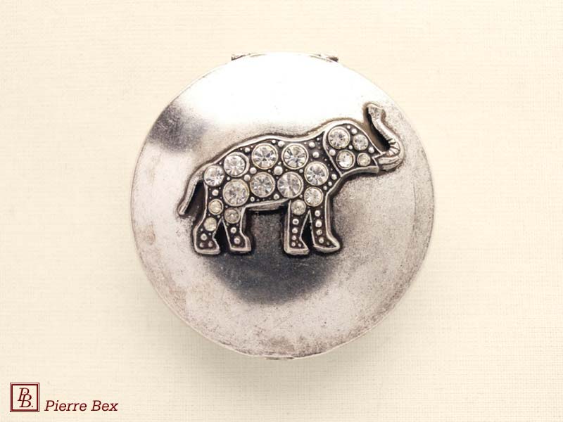 Pierre-Bex Art-Deco pillbox elephant 45899-18