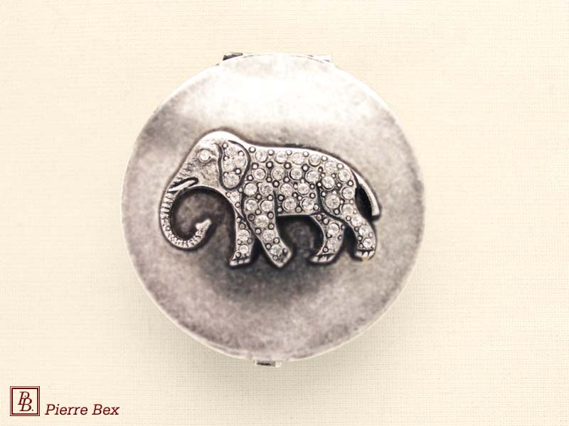 Pierre-Bex Art-Deco pillbox elephant 45899-34