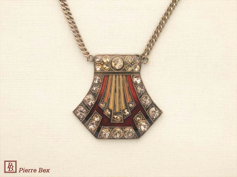 Pierre-Bex Art-Deco necklace 49144-05