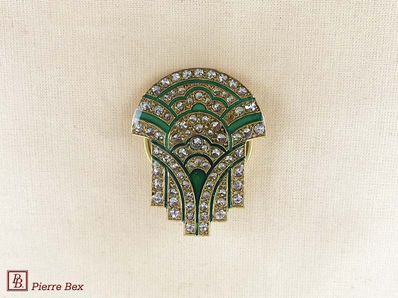 Pierre-Bex Art-Deco Schalclip 49629-01